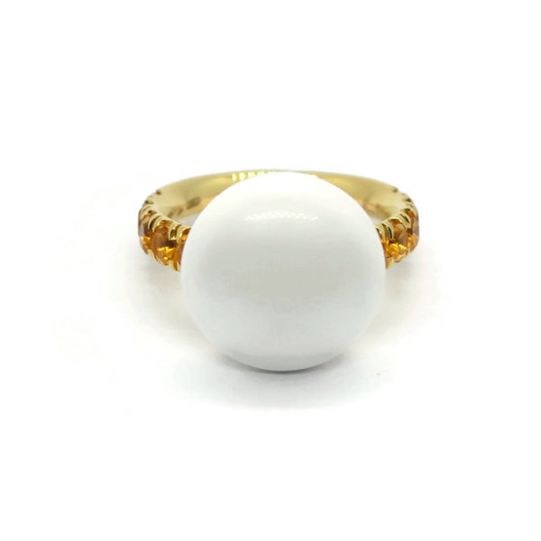 A-FURST-BONBON-STACKABLE-RING-WHITE-AGATE-CITRINE-YELLOW-GOLD-A1210GCKO