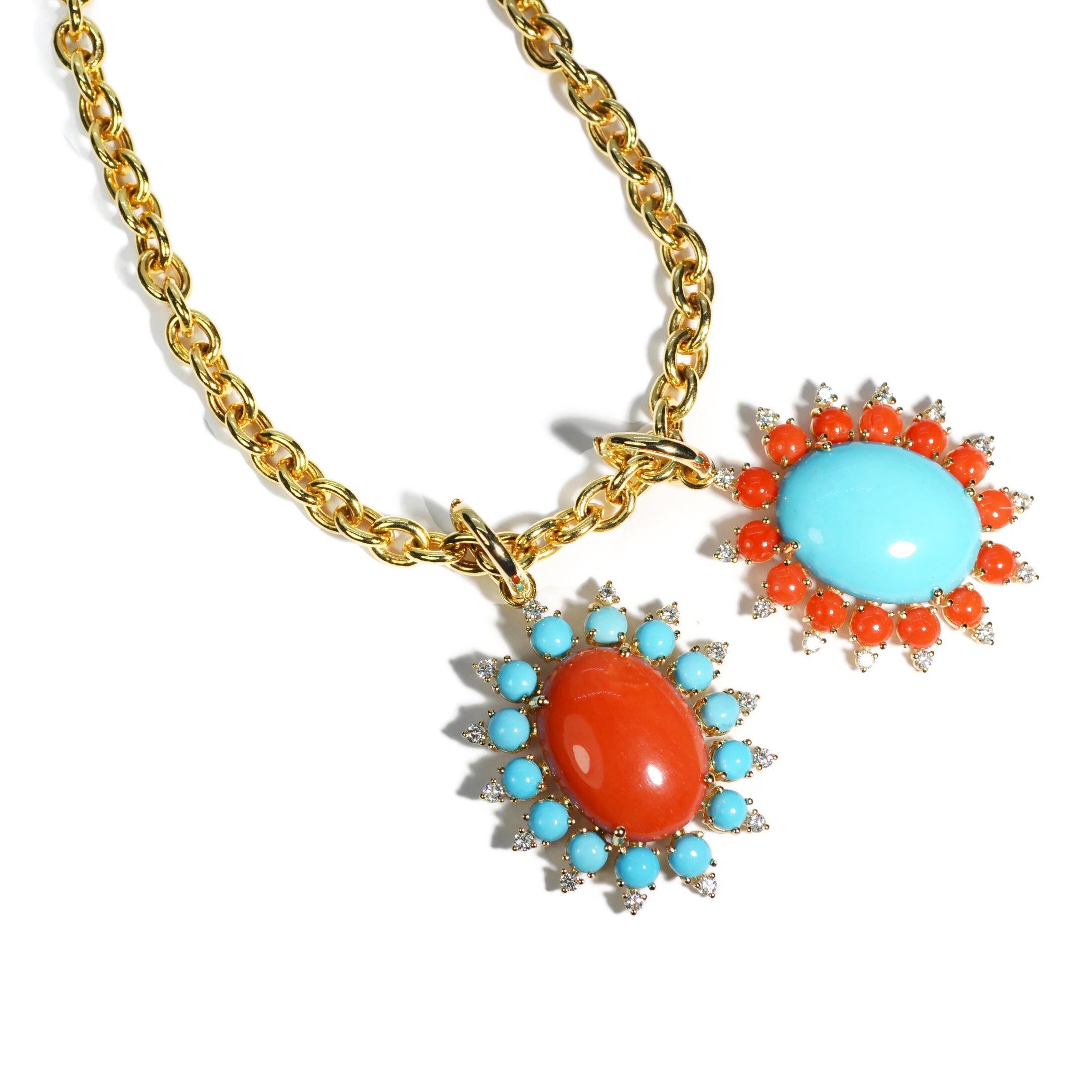 a-furst-sole-pendant-natural-arizona-turquoise-natural-mediterranean-red-coral-diamonds-18k-yellow-gold-D2056GTUK1
