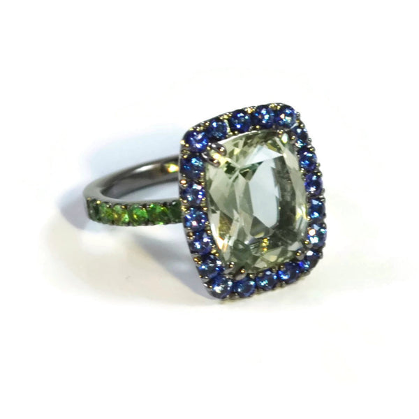 A-FURST-DYNAMITE-COCKTAIL-RING-PRASIOLITE-BLUE-SAPPHIRES-TSAVORITE-BLACKENED-GOLD-A1301NP4TS_2