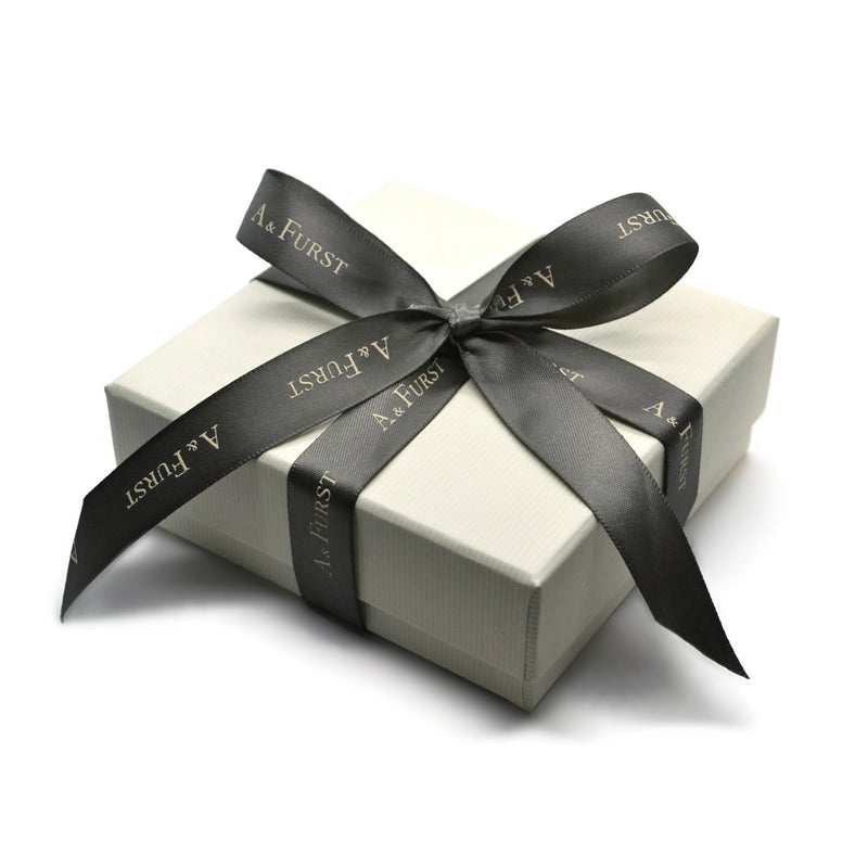 Aqua - Large Hoop Earrings with Diamonds, 18k White Gold