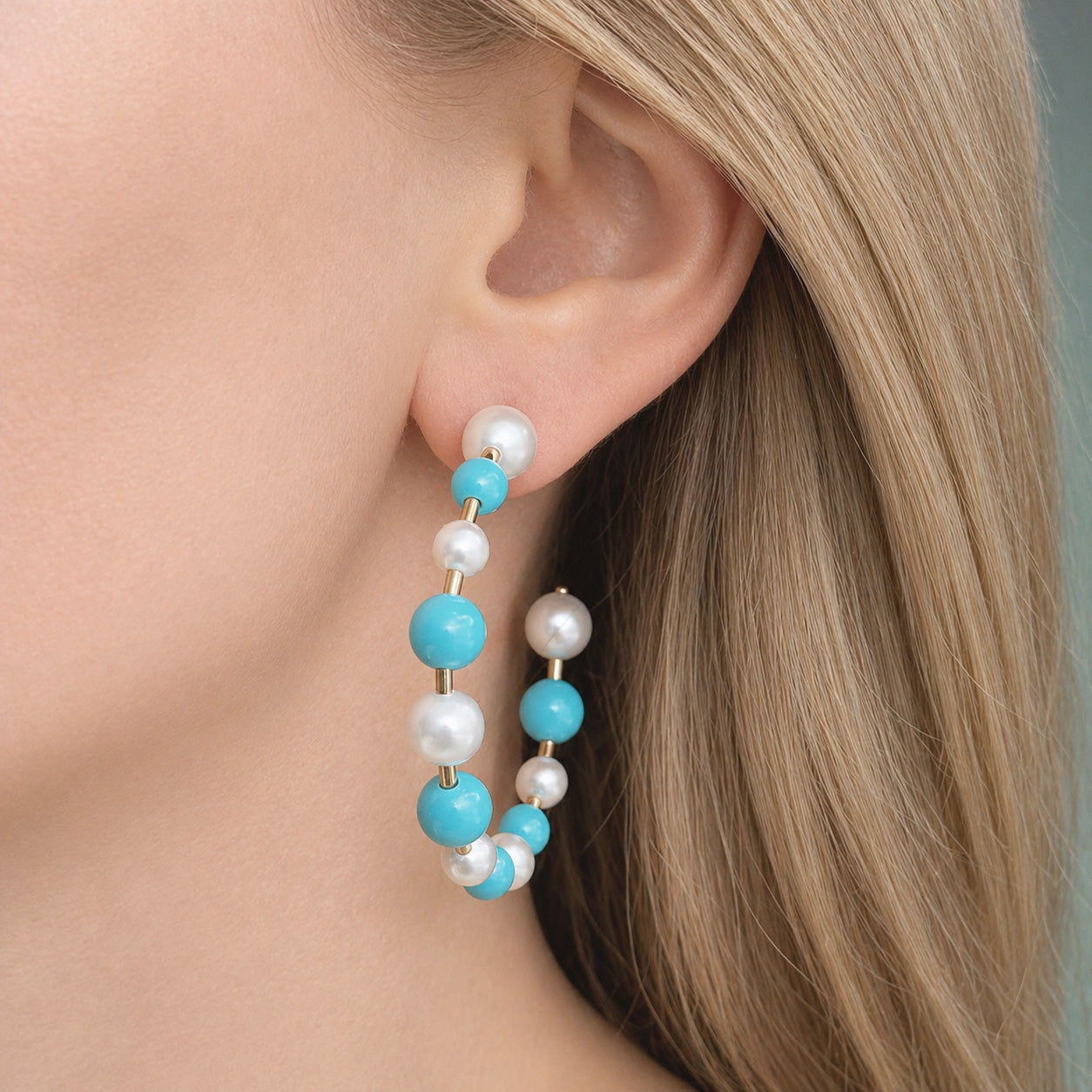 a-furst-joy-48mm-hoop-earrings-with-white-pearls-turquoise-yellow-gold-O2501TG5-48