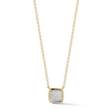 A & Furst - Gaia - Small Pendant Necklace with Diamonds, 18k Yellow and White Gold