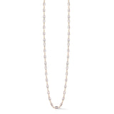 A & Furst - Gaia - Long Necklace with Rose de France, 18k Rose Gold