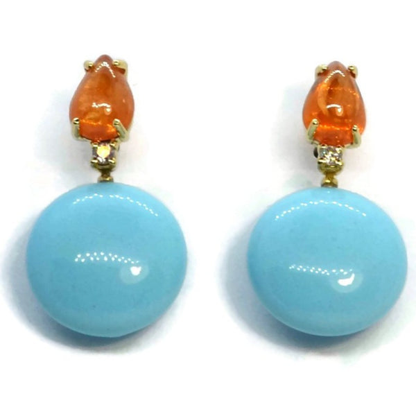 A-FURST-BONBON-DROP-EARRINGS-TURQUOISE-MANDARINE-GARNET-YELLOW-GOLD-O1200GSPTU