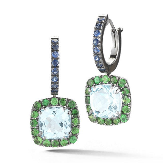 A-FURST-DYNAMITE-DROP-EARRINGS-BLUE-TOPAZ-TSAVORITE-SAPPHIRES-BLACKANED-GOLD-O1325NUTS4