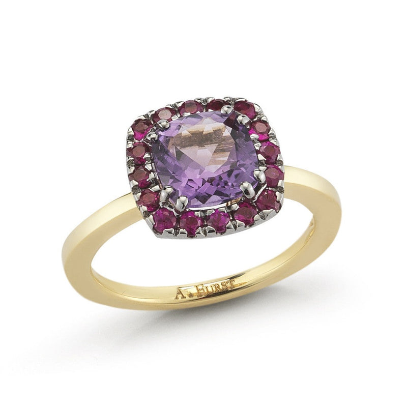 A-FURST-DYNAMITE-SMALL-RING-AMETHYST-RUBIES-BLACKENED-YELLOW-GOLD-A1321GNA2
