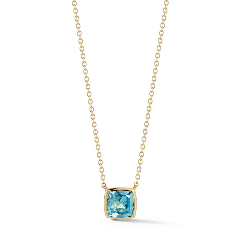 Yellow Gold Citrine and Diamond Necklace – Unforgettable Jewelry