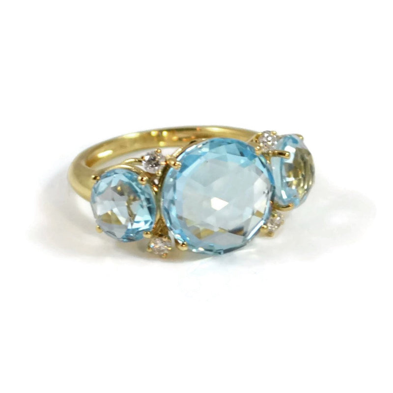 A-FURST-LILIES-3-STONE-RING-BLUE-TOPAZ-DIAMONDS-YELLOW-GOLD-A1400GUU1