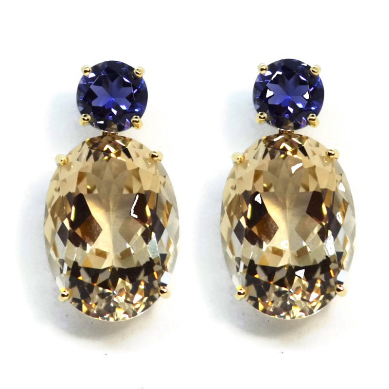 A-FURST-PARTY-DROP-EARRINGS-CHAMPAGNE-CITRINE-IOLITE-YELLOW-GOLD-O1750GCCI