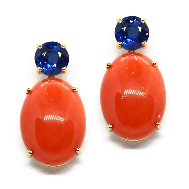 A-FURST-PARTY-DROP-EARRINGS-SICILIAN-CORAL-KYANITE-YELLOW-GOLD-O1750GKKY
