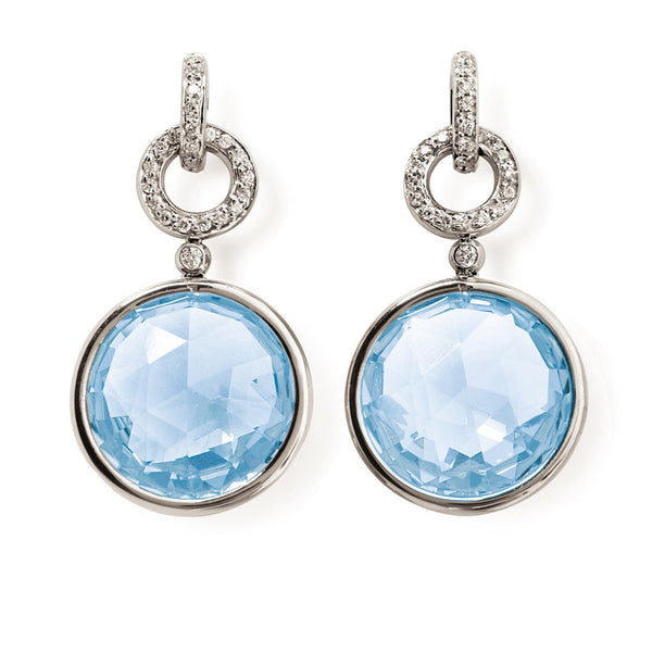 LIVELY-CASUAL-EVERIDAY-STYLE-JEWELRY-A-FURST-JICKY-DROP-EARRINGS-WITH-BLUE-TOPAZ-DIAMONDS-WHITE-GOLD