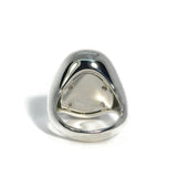 NEW! A & Furst - Essential - Cocktail Ring with Sky Blue Topaz, 18k White Gold