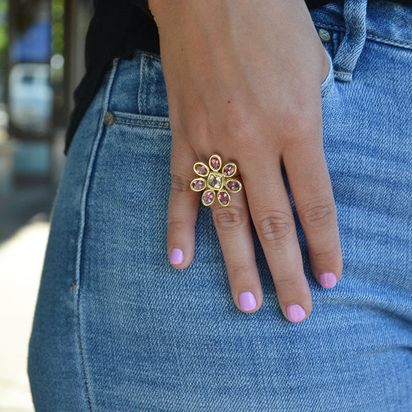 a-furst-fiori-cocktail-ring-pink-tourmaline-morganite-18k-yellow-gold-A2275GTRM