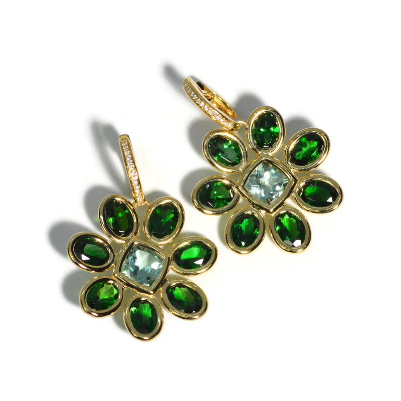 a-furst-fiori-drop-earrings-chrome-green-tourmaline-mint-tourmaline-diamonds-18k-yellow-gold-O2275GTVCMT