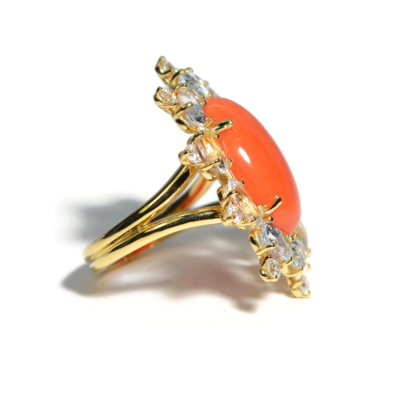 a-furst-sole-cocktail-ring-natural-mediterranean-red-coral-white-sapphires-diamonds-18k-yellow-gold-A2010GK4W1