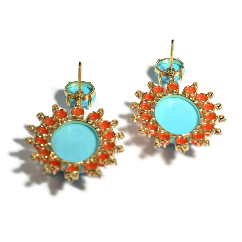a-furst-sole-drop-earrings-natural-arizona-turquoise-natural-mediterranean-red-coral-diamonds-18k-yellow-gold-O2056GTUK1TU