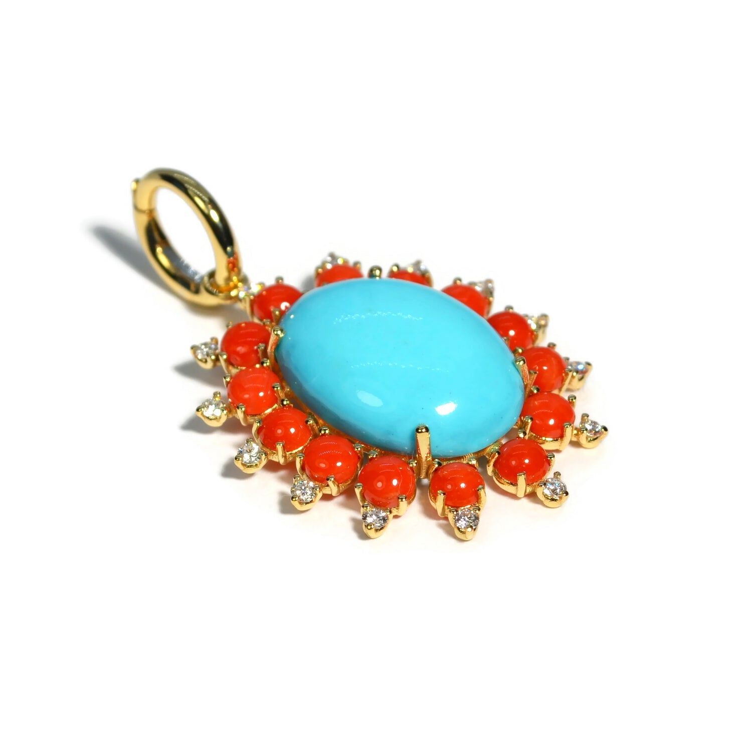 a-furst-sole-pendant-natural-arizona-turquoise-natural-mediterranean-red-coral-diamonds-18k-yellow-gold-D2056GTUK1